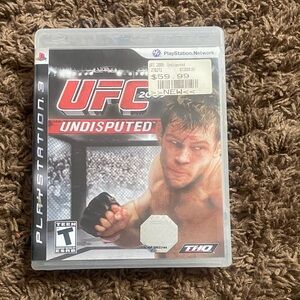 UFC 2009 Undisputed PS3 Game